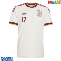 Španjolska Nico Williams #17 Gostujuci Dres SP 2026 Kratak Rukav
